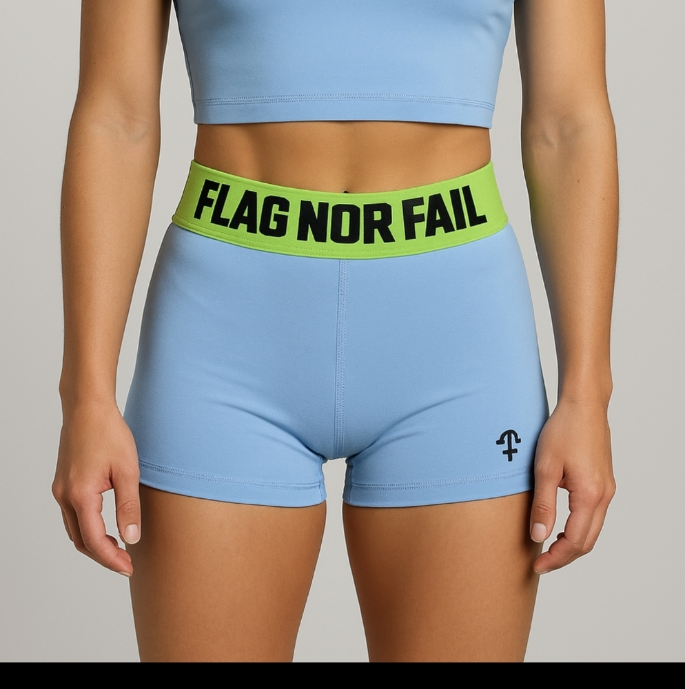 Gym Shorts -Flag Nor Fail